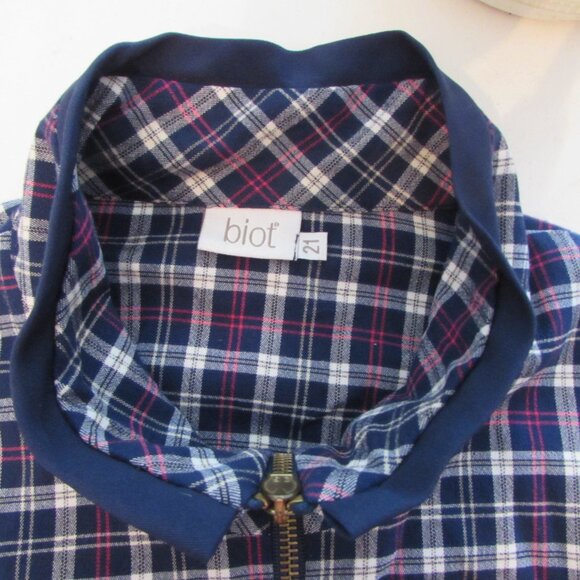 Chekered Vest , vintage sleevless vest - Picture 3 of 4